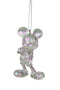 Kurt S. Adler - Ornament acryl mickey l8cm transparant