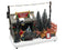 HIT - Kerststal LED 18,5m 'Christmas trees' excl. batterijen
