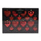 Nampook - Kerstbal heart 8x65/8x45 mm roo
