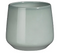 Mica Decorations - Amber pot rond l.grijs h14xd15,5cm