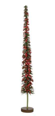 House of Seasons - Decoratie boom groen h38xd11cm