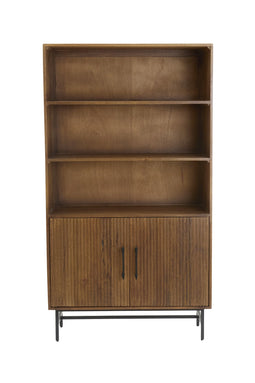 Light&living Kast 100x40x180 cm DUBAKU hout donker bruin