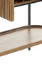 Light&living Kast 100x40x165 cm DUMOSI hout donker bruin