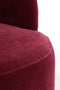 Light&living Stoel 81,5x76,5x76,5 cm GALATI velvet bordeaux+goud