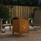 Campingkachel 35x50x60 cm cortenstaal