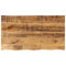 Tafelblad met natuurlijke rand 100x60x3,8 cm massief mangohout
