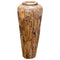 Decoratievaas 40x80 cm massief teakhout