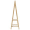 Kledingrek met schappen 96x45,5x150,5 cm bamboe