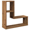 Wandschappen kubus 2 st 50x15x50 cm bewerkt hout oud houtkleur