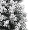 Kunstkerstboom met sneeuw smal 180 cm PVC groen