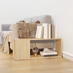 Tv-meubel 80x24x32 cm bewerkt hout sonoma eikenkleurig