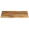 Tafelblad met natuurlijke rand 90x60x3,8 cm massief mangohout