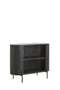 Light&living Kast 100x40x80 cm DUMOSI hout mat zwart