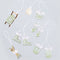 Kerstversiering Wit Groen 13 X 11 X 2 CM (10 Stuks)