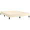 Bedframe kunstleer crmekleurig 140x200 cm