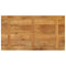 Tafelblad rechthoekig 100x70x2,5 cm massief mangohout