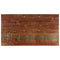 Tafelblad rechthoekig 110x60x2,5 cm massief gerecycled hout