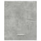 Hangkasten 2 st 50x31x60 cm bewerkt hout betongrijs