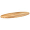 Tafelblad ovaal 140x60x2,5 cm massief mangohout