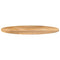 Tafelblad ovaal 140x60x2,5 cm massief mangohout