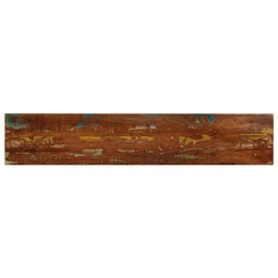 Tafelblad rechthoekig 160x30x2,5 cm massief gerecycled hout