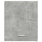Hangkast 50x31x60 cm bewerkt hout betongrijs