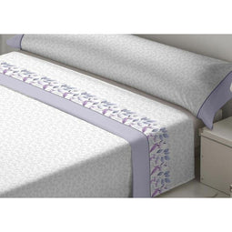 Set beddengoed Tejidos Reina Dulceida Mauve Bed van 180