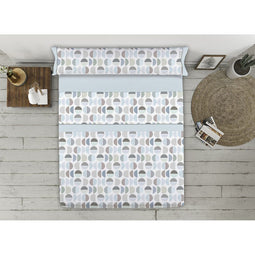 Set beddengoed Tejidos Reina Cano Blauw Bed van 150