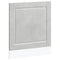 Vaatwaspaneel Porto 60x1,5x67 cm bewerkt hout betongrijs