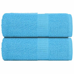 Gastendoekjes 2 st 30x50 cm 360 g/m 100% katoen turquoise