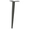 Salontafelpoten conische vorm 4 st 30-31 cm staal antraciet
