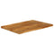 Tafelblad met natuurlijke rand 100x60x3,8 cm massief mangohout