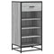 Schoenenrek 48x38x97,5 cm bewerkt hout grijs sonoma eikenkleur