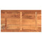 Tafelblad rechthoekig 100x50x2,5 cm massief acaciahout