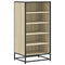 Schoenenrek 48x38x97,5 cm bewerkt hout sonoma eikenkleurig