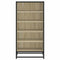 Schoenenrek 48x38x97,5 cm bewerkt hout sonoma eikenkleurig