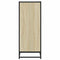 Schoenenrek 48x38x97,5 cm bewerkt hout sonoma eikenkleurig
