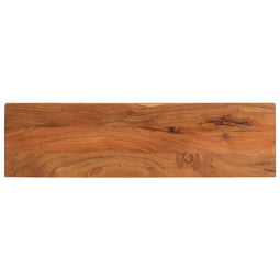 Tafelblad rechthoekig 110x30x3,8 cm massief acaciahout