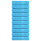 Handdoeken 10 st 50x100 cm 360 g/m 100% katoen turquoise