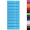 Handdoeken 10 st 50x100 cm 360 g/m 100% katoen turquoise