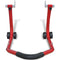Motorfiets achterwiel standaard rood