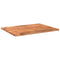 Tafelblad rechthoekig 90x50x2,5 cm massief acaciahout