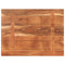 Tafelblad rechthoekig 90x50x2,5 cm massief acaciahout