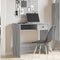 Bureau 80x40x75 cm bewerkt hout grijs sonoma eikenkleurig