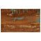 Tafelblad rechthoekig 50x30x2,5 cm massief gerecycled hout
