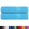 Handdoeken 2 st 50x100 cm 360 g/m 100% katoen turquoise