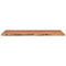 Tafelblad rechthoekig natuurlijke rand 80x40x3,8 cm acaciahout
