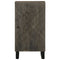 Dressoir 40x33x75 cm massief mangohout zwart