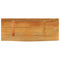 Tafelblad met natuurlijke rand 70x30x3,8 cm massief mangohout