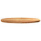 Tafelblad 120x60x4 cm ovaal massief eikenhout lichtbruin
